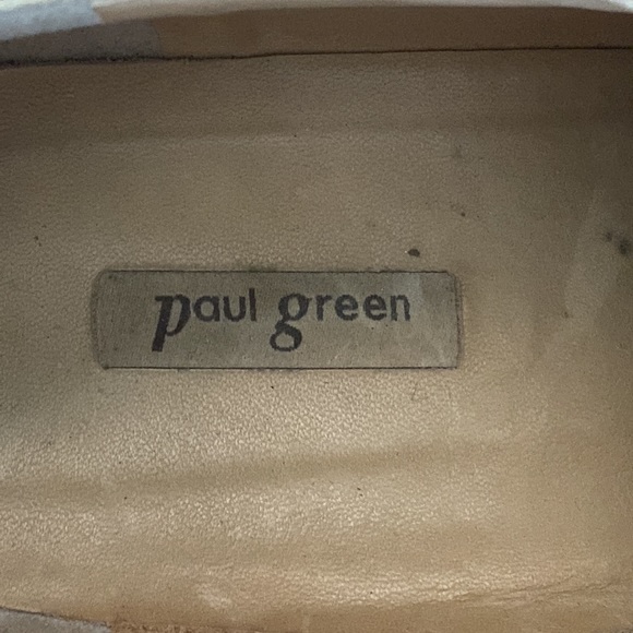 Stylish Paul Green Lace-Up Oxfords w/ Metallic Accents - Size 10 - Picture 6 of 8